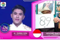 Hasil Grup 3 Top 12 DA Asia 6: Indonesia Merdeka, Filipina Tersenggol Semalam