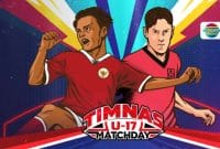 Jadwal Bola Hari Ini: Timnas U17 vs Korsel Live Indosiar