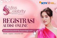 SCTV Buka Audisi Online ‘Miss Celebrity Indonesia 2023’ hingga 5 November 2023