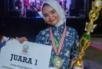 Diva Ananda Juara Lomba Nyanyi P5 di Bulukumba, Siap Bersaing di Provinsi