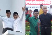 Capres Anies-Muhaimin dan Ganjar-Mahfud Mendaftar di KPU RI